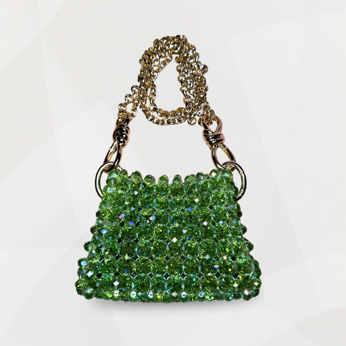 LEAFY GLOW CRYSTAL BAG