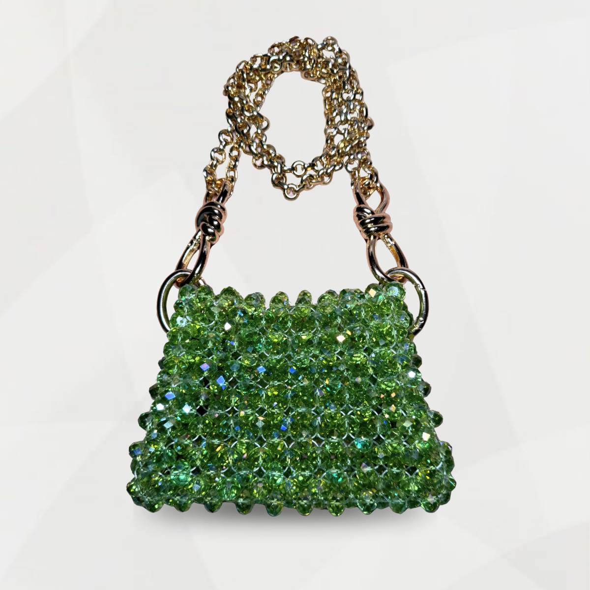 LEAFY GLOW CRYSTAL BAG