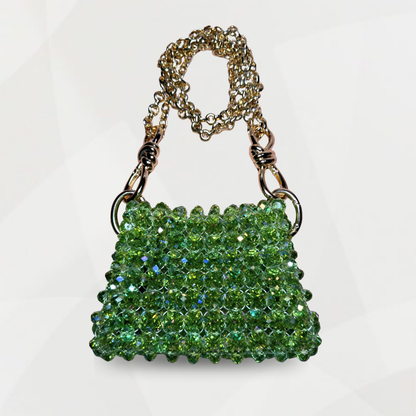 LEAFY GLOW CRYSTAL BAG