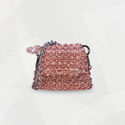 BLUSHY CRYSTAL BAG