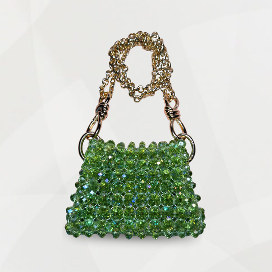 LEAFY GLOW CRYSTAL BAG