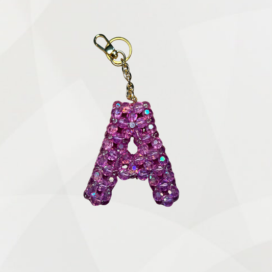 LETTER KEYCHAIN